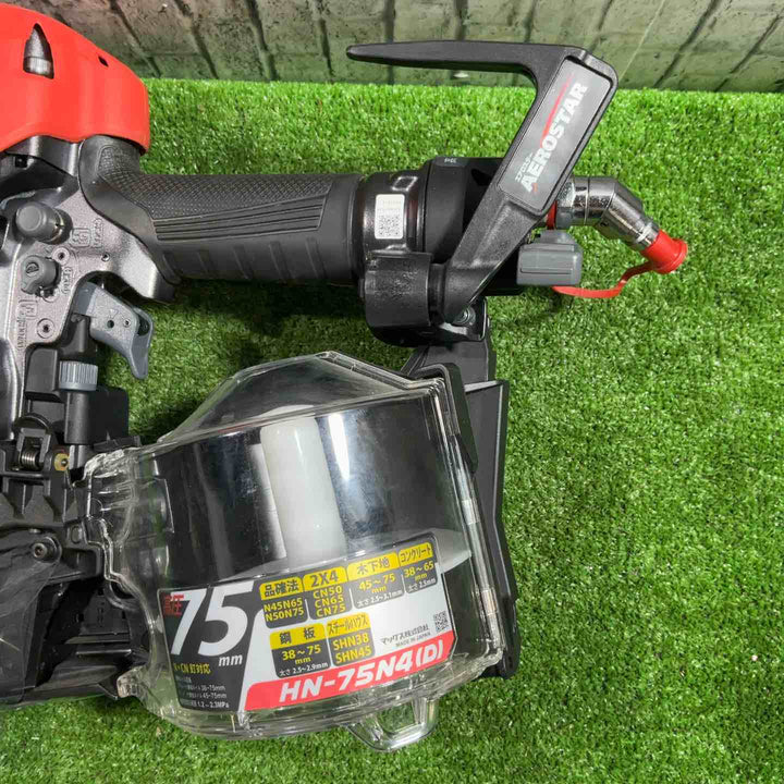 ★マックス(MAX) 高圧エア釘打ち機 HN-75N4(D)-G【川口店】