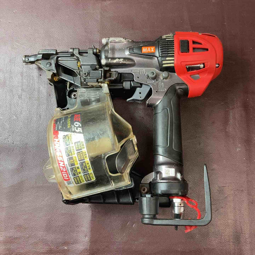 【中古品】 マックス(MAX) 65mm 高圧エア釘打ち機 HN-65N2(D)-G エア工具 【東大和店】
