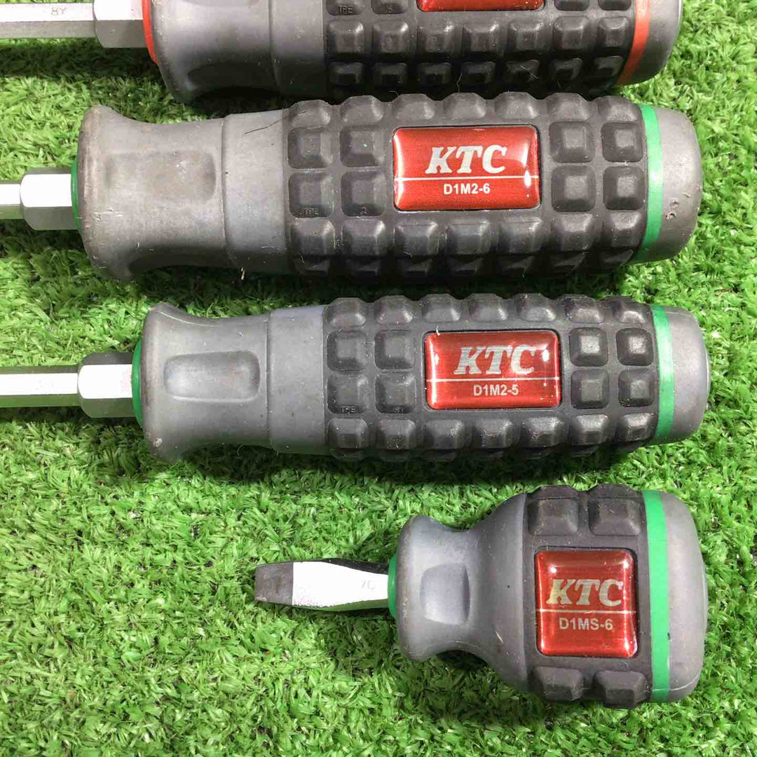 KTC(京都機械工具) 絶縁プラス.マイナスドライバー 6点セット  【川口店】