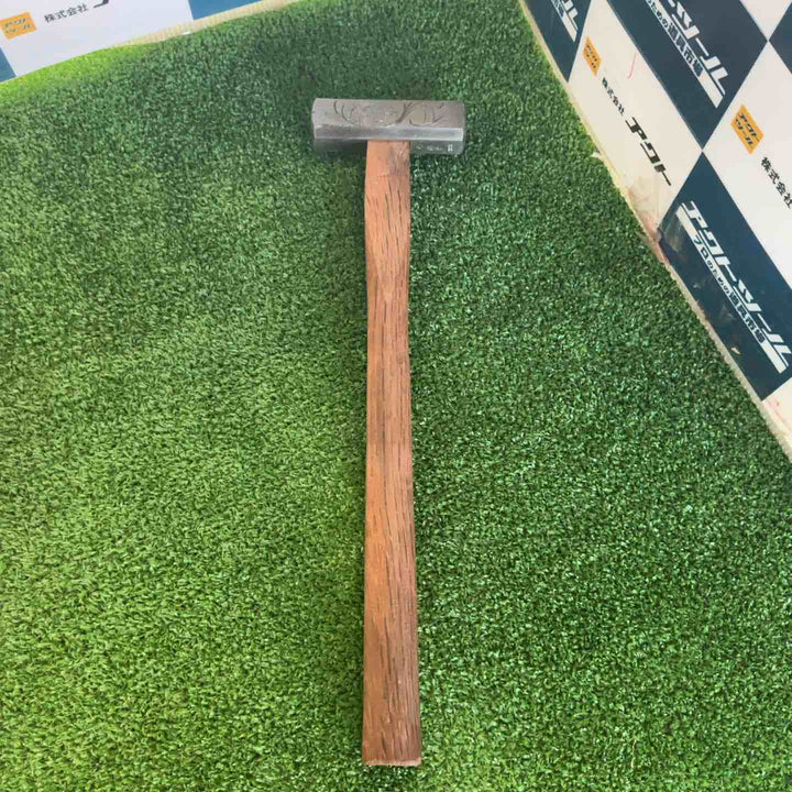 棟誉 龍虎彫 八角玄翁 80匁 赤樫柄【草加店】