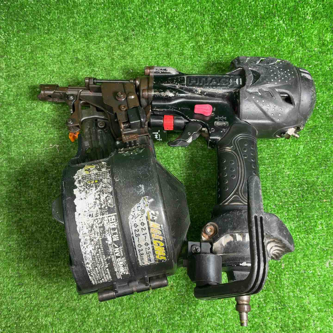 【中古品】 ハイコーキ (HIKOKI ※旧:日立工機) 高圧エア釘打ち機 NV65HMC ブラック【藤沢店】