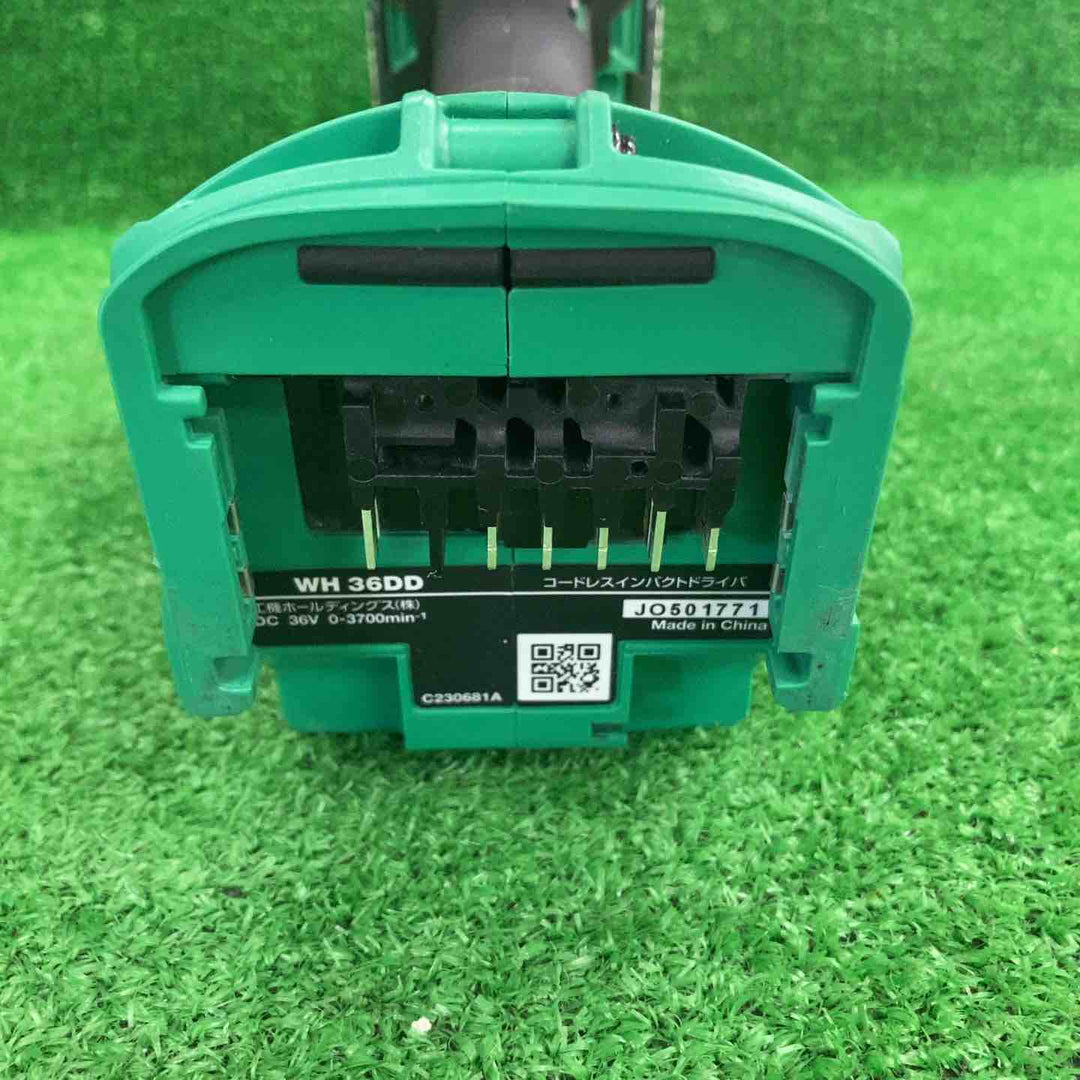 ★ハイコーキ(HIKOKI ※旧:日立工機) コードレスインパクトドライバ アグレッシブグリーン WH36DD(2XHLSZ)【川崎店】