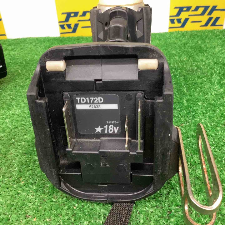 ★マキタ(makita) コードレスインパクトドライバー TD172DRGXB【越谷店】