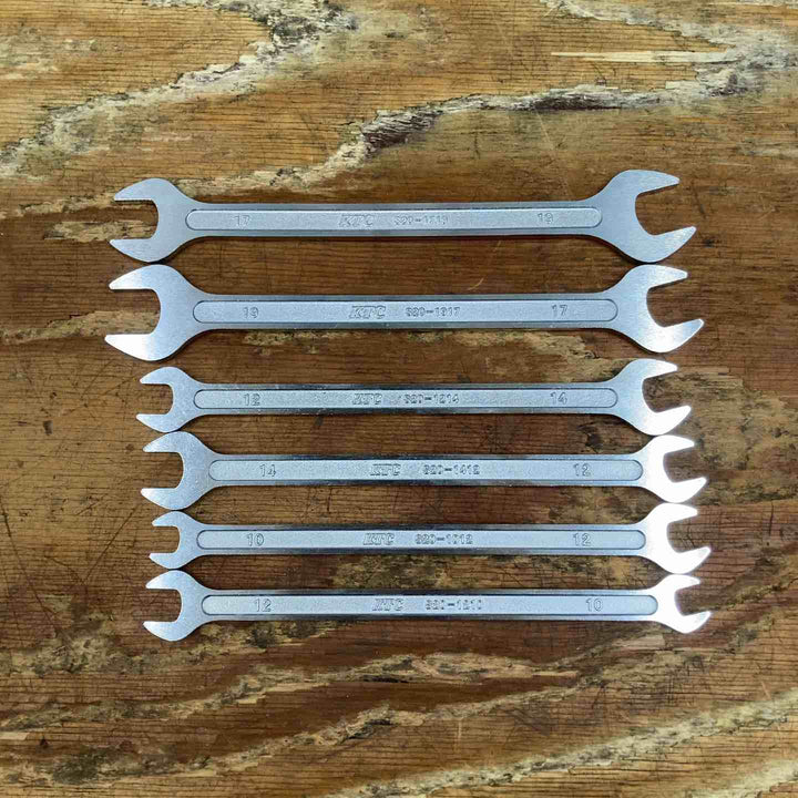 ▲KTC(京都機械工具)薄口スパナ6本セット【柏店】