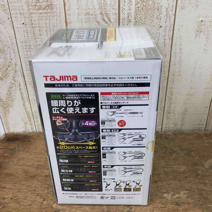 □タジマ(Tajima) ハーネスZS 黒 Mサイズ AZSM-BK【柏店】