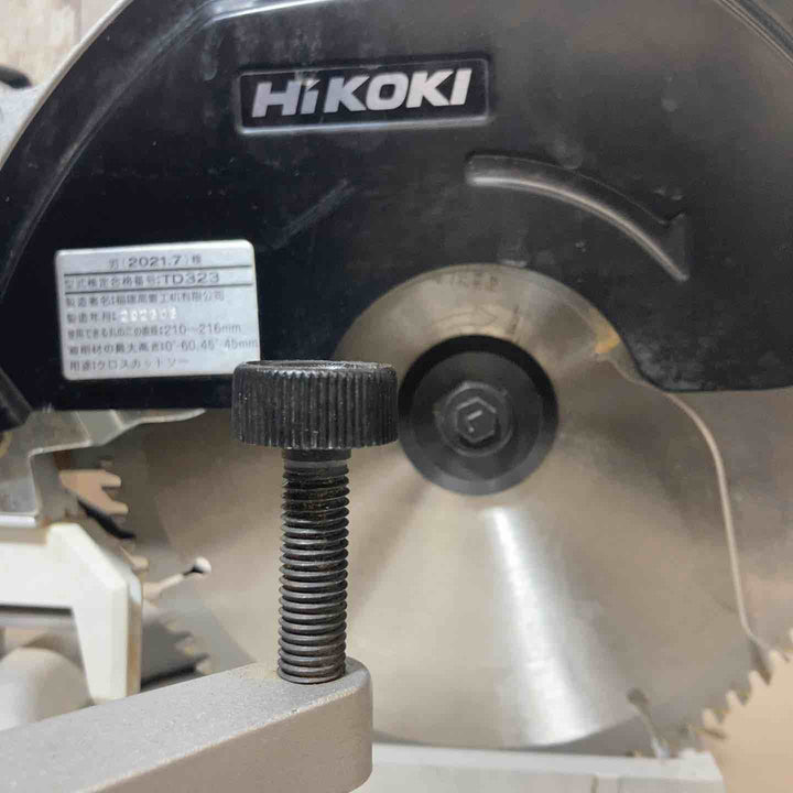◇ハイコーキ(HIKOKI ※旧:日立工機) 木工用、超硬丸のこ216mm卓上丸のこ FC8FC【戸田店】