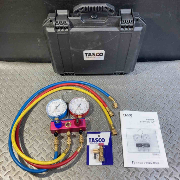 ◇TASCO タスコ ゲージマニホールド TA140GB TA141GB【草加店】