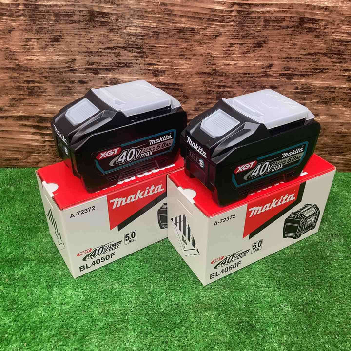 マキタ(makita) 純正 リチウムイオンバッテリー 40Vmax/5.0Ah BL4050F 2個セット【川越店】