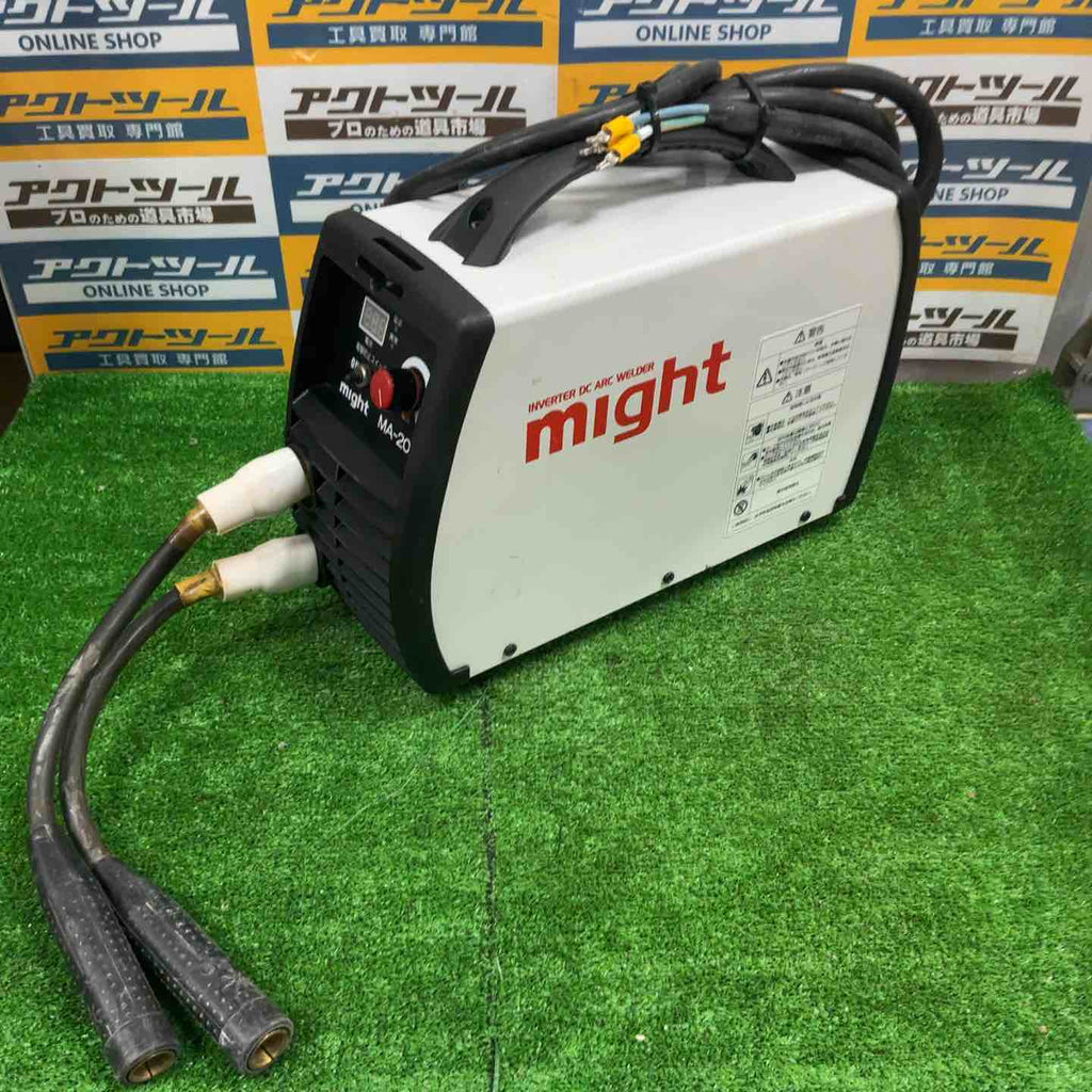 マイト工業 MA-200DF デジタル直流溶接機【野田愛宕店】【店頭取引限定】【未使用】管理番号：ITC0ACSGN0SZ ◇マイト工業(might) インバーター直流アーク溶接機 MA-200DF 単相200V