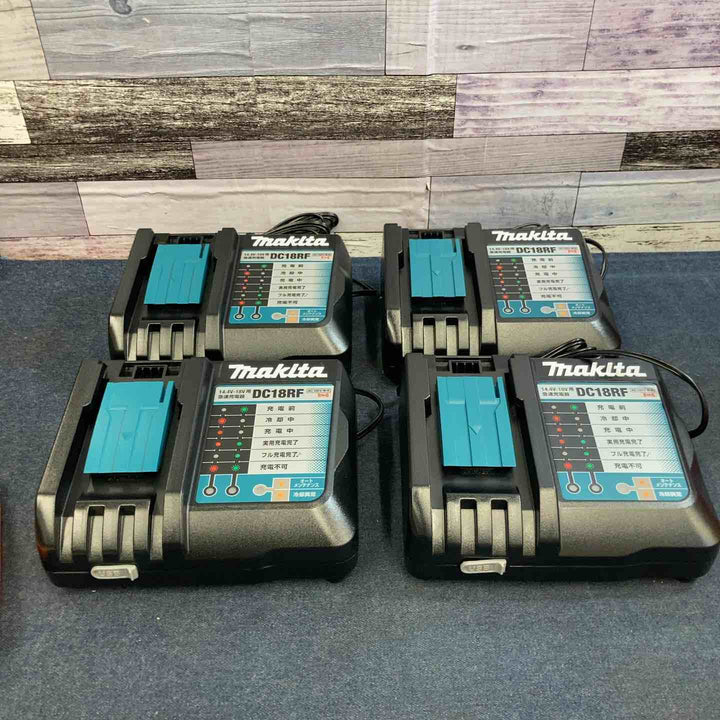 【未使用品】4個セット マキタ makita 急速充電器 DC18RF【八潮店】