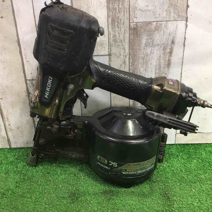 ★ハイコーキ(HIKOKI ※旧:日立工機) 高圧エア釘打ち機 NV75HR2(S)【町田店】