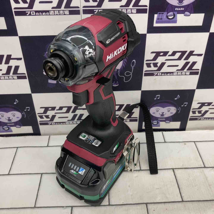★ハイコーキ(HIKOKI ※旧:日立工機) コードレスインパクトドライバー WH36DC(2XPSZ)(R)【所沢店】