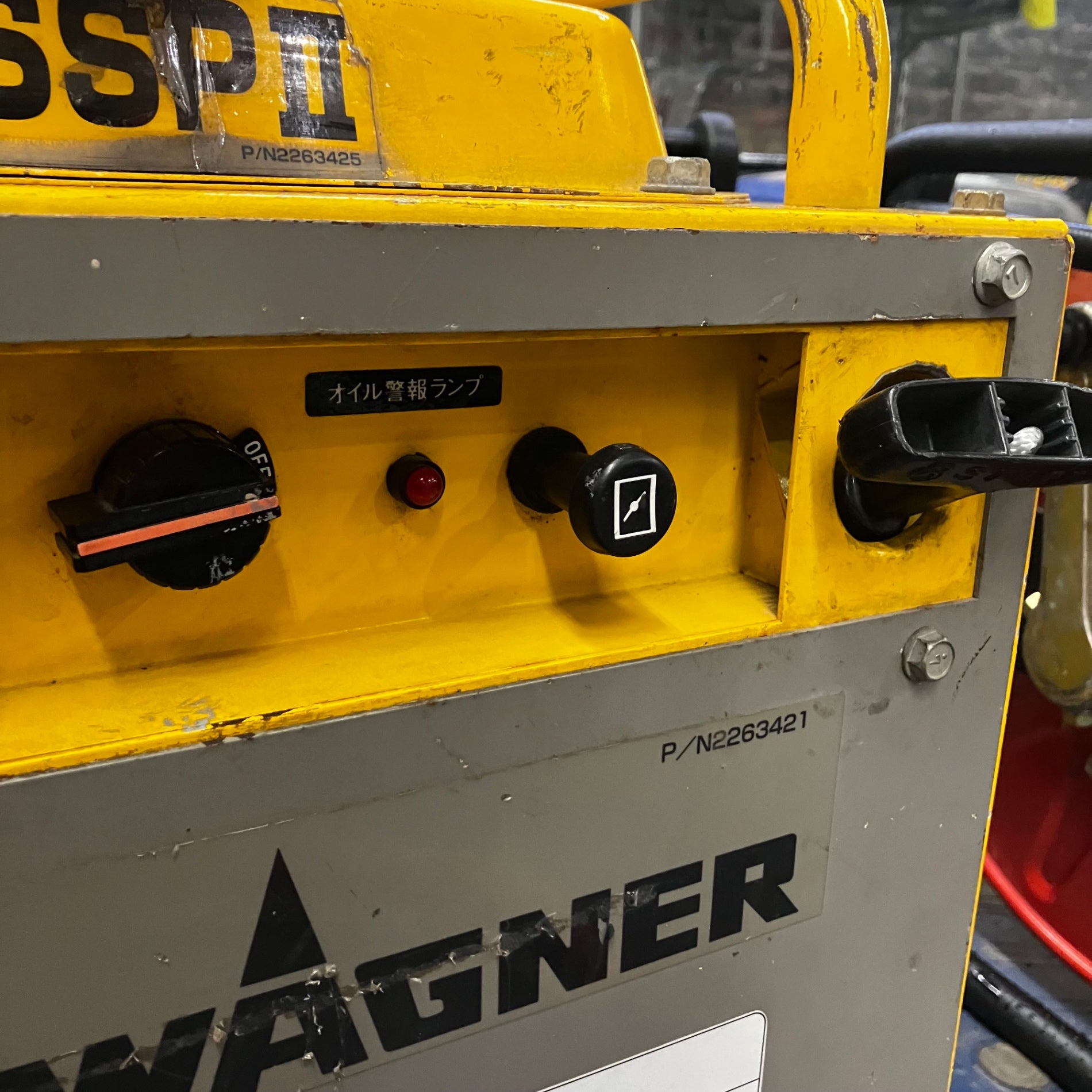 346 ワグナー WZ13-150NSSP2 防音型 高圧洗浄機 ガソリン エンジン (P60)