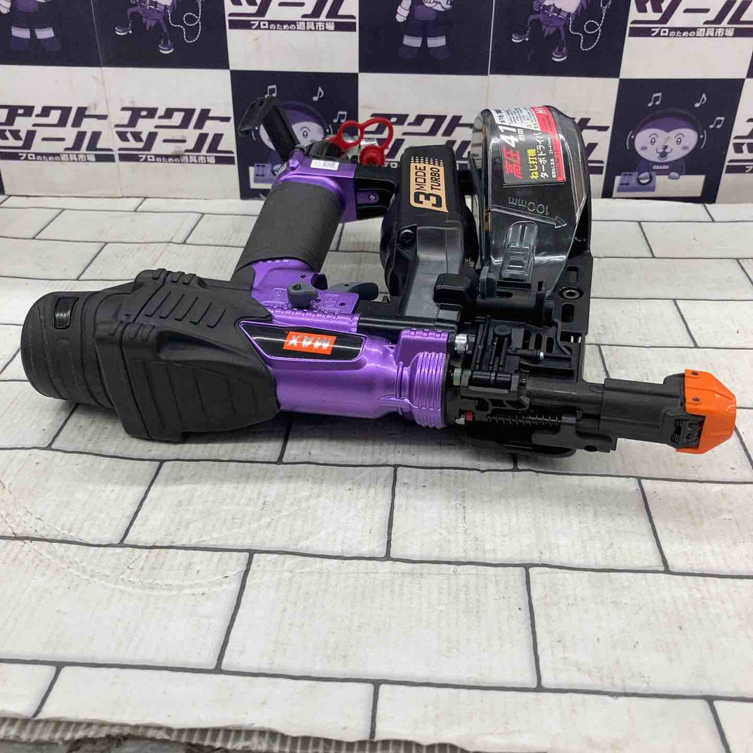 ☆マックス(MAX) 高圧エアネジ打ち機 HV-R41G5-M(限定色) メタリックパープル【所沢店】