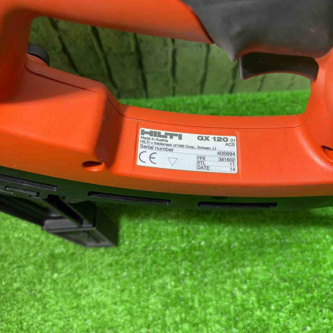 ◇ヒルティ(HILTI) ガス式鋲打機 GX120【川口店】