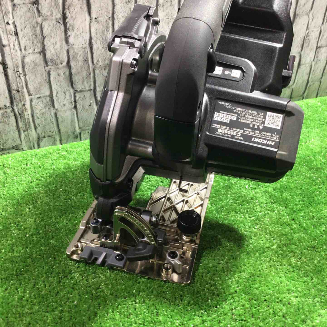 ★ハイコーキ(HIKOKI ※旧:日立工機) コードレスマルノコ C3606DB(NNB)【川口店】
