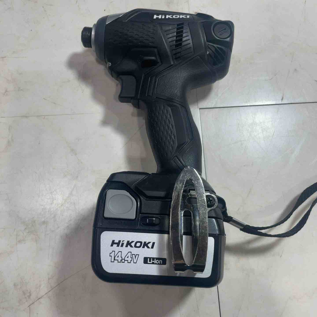 ★ハイコーキ(HIKOKI ※旧:日立工機) コードレスインパクトドライバー WH14DKL(2LSCK)(B) 動作確認済み フルセット【川口店】