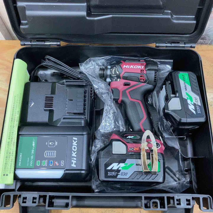 ★ハイコーキ(HIKOKI ※旧:日立工機) コードレスインパクトドライバー WH36DC(2XPR)【柏店】