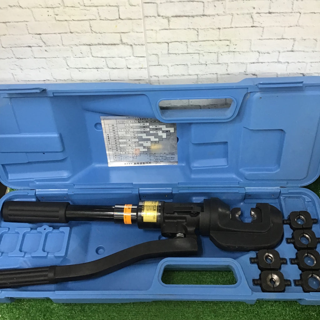〇泉精器(IZUMI) 手動油圧式圧着圧縮工具 15号B【町田店】 – アクト