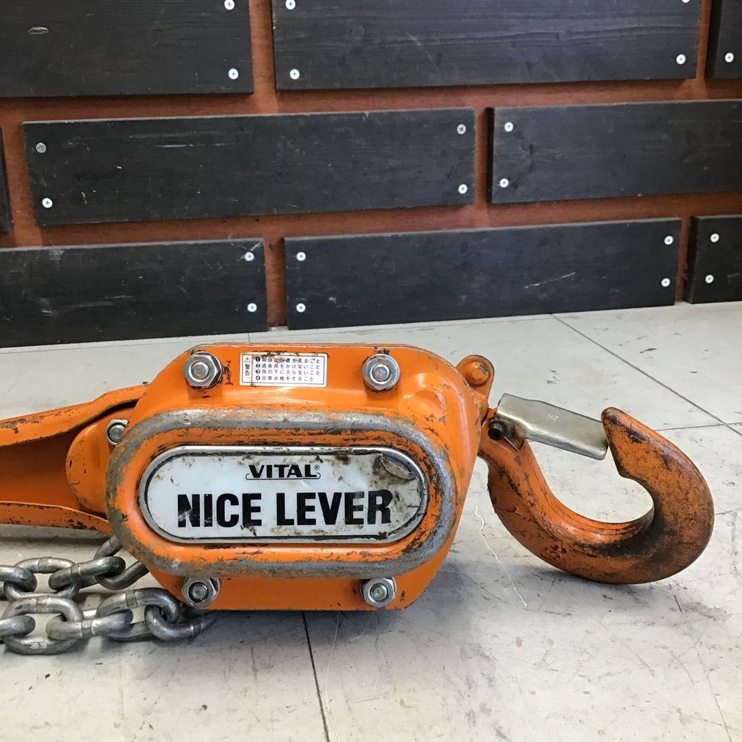 【現状品】VITAL レバーブロック・荷締め NR2-15 1.6t 【鴻巣店】
