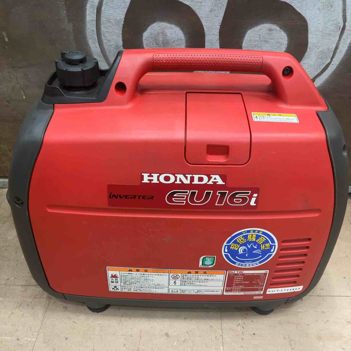 HONDA インバーター発電機 EU16i ☆ホンダ(HONDA) インバーター発電機 EU16i【草加店】 – アクトツール