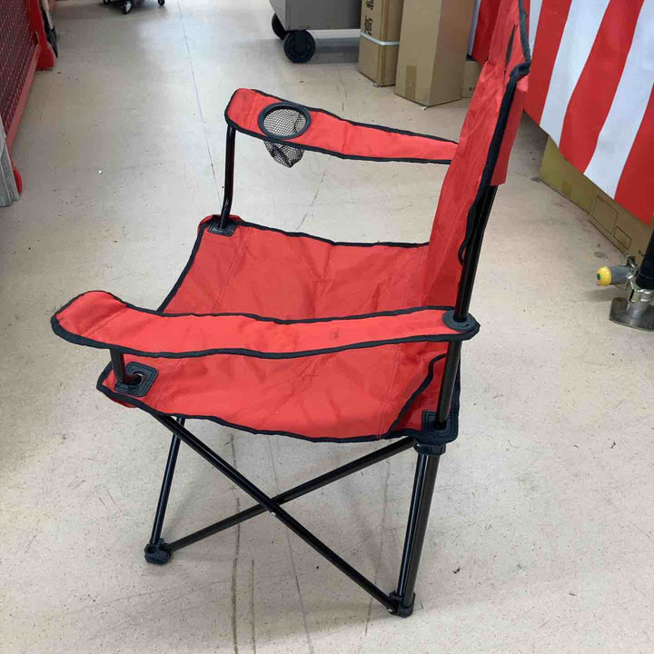 【中古品】 マックツール(MACTOOLS) キャンピングチェア レッド  【東大和店】