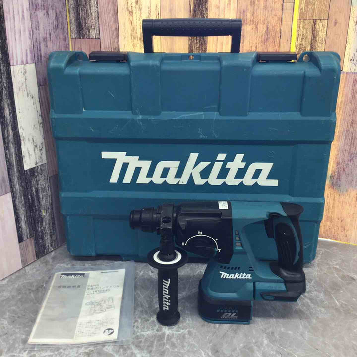 【中古品】★マキタ(makita) 24mmコードレスハンマドリル(本体+ケースのみ) HR244DZK【八潮店】