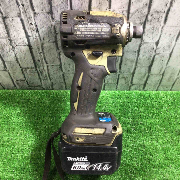 ★マキタ(makita) コードレスインパクトドライバー TD161DRGXW【川口店】