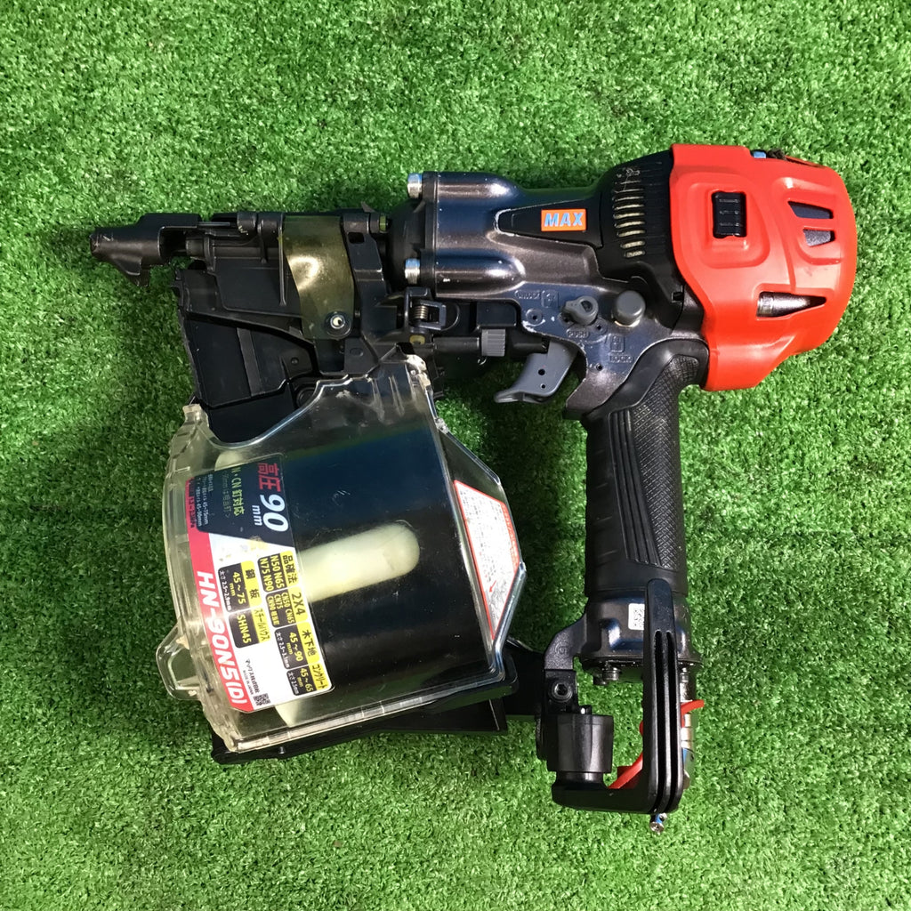 ☆マックス(MAX) 高圧エア釘打ち機 HN-90N5(D)-G【岩槻店