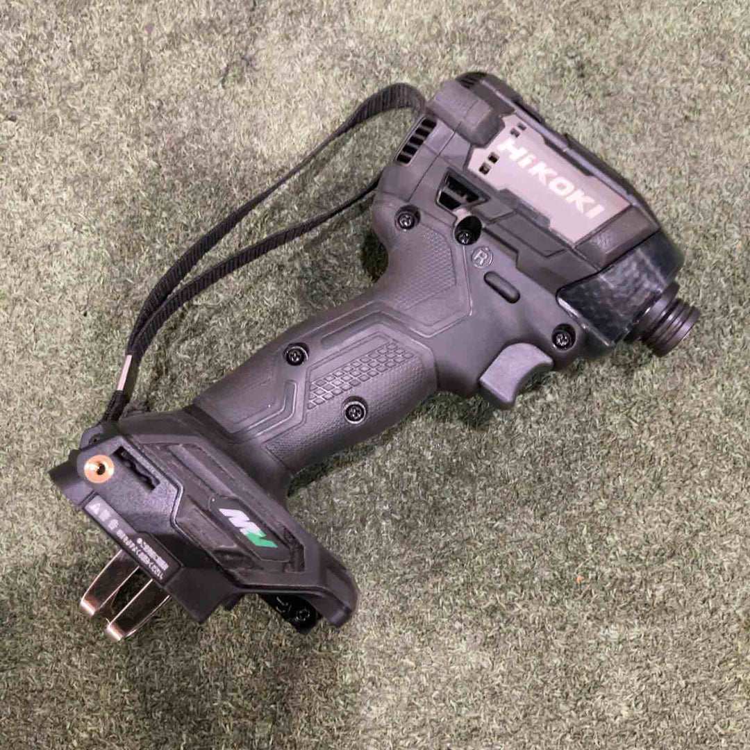 ★ハイコーキ(HIKOKI ※旧:日立工機) コードレスインパクトドライバ ストロングブラック WH36DD(2XHBSZ) 36V フルセット 動作確認済【川口店】