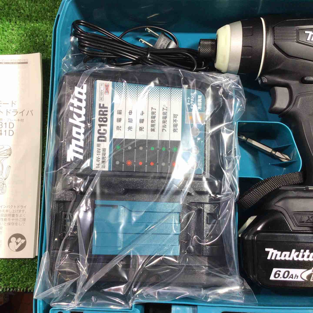 ★マキタ(makita) コードレス4モードインパクトドライバー TP141DRGXB【川口店】