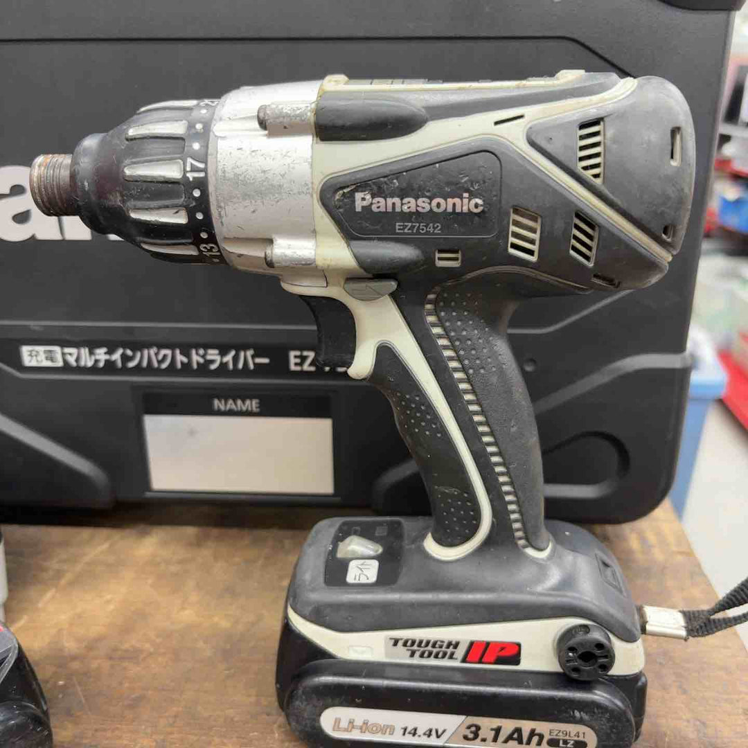 ★パナソニック(Panasonic) コードレスマルチインパクトドライバー EZ7542LZ2S-B【八潮店】