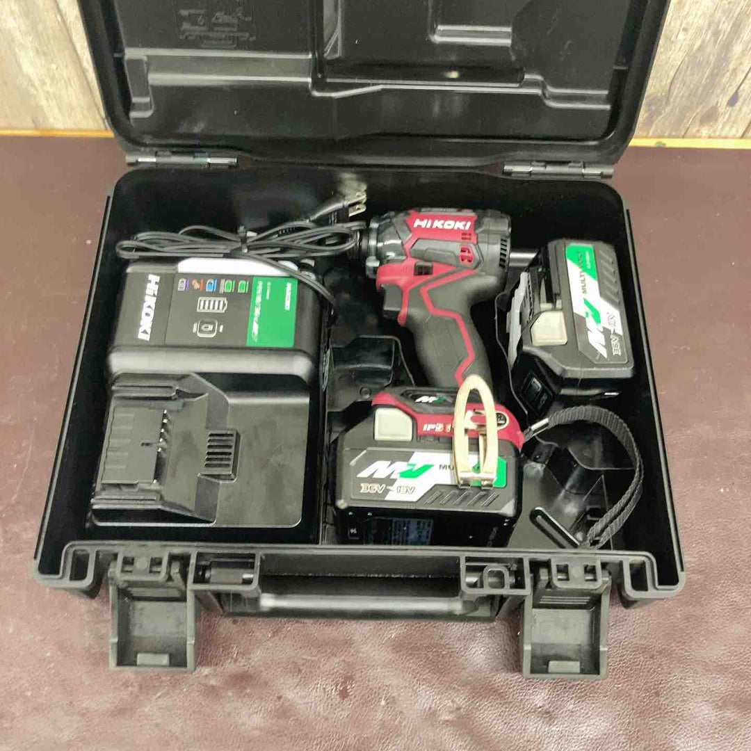 【中古品】ハイコーキ(HIKOKI ※旧:日立工機) コードレスインパクトドライバー WH36DC(2XPR)【東大和店】