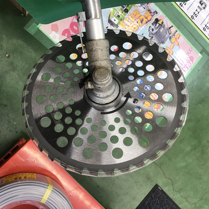 【店頭受取り限定】HiKOKI(ハイコーキ) 18V コードレス刈払機 刈刃径230mm 両手ハンドル 5.0Ah蓄電池1個、充電器、チップソー付 CG18DA(JC)【桶川店】