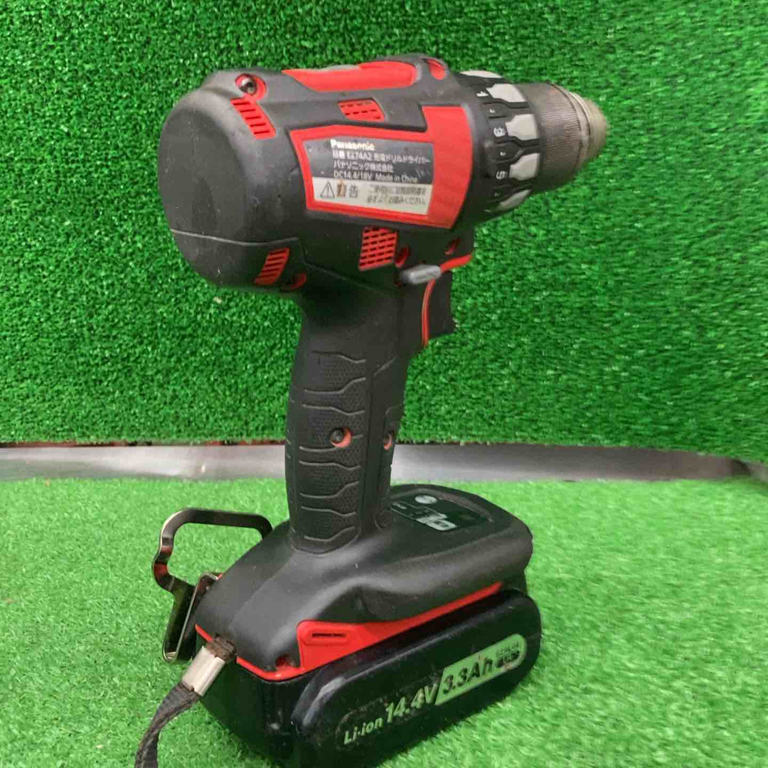 パナソニック(Panasonic) 14.4Vコードレスドリルドライバー EZ74A2PN2G-R【桶川店】