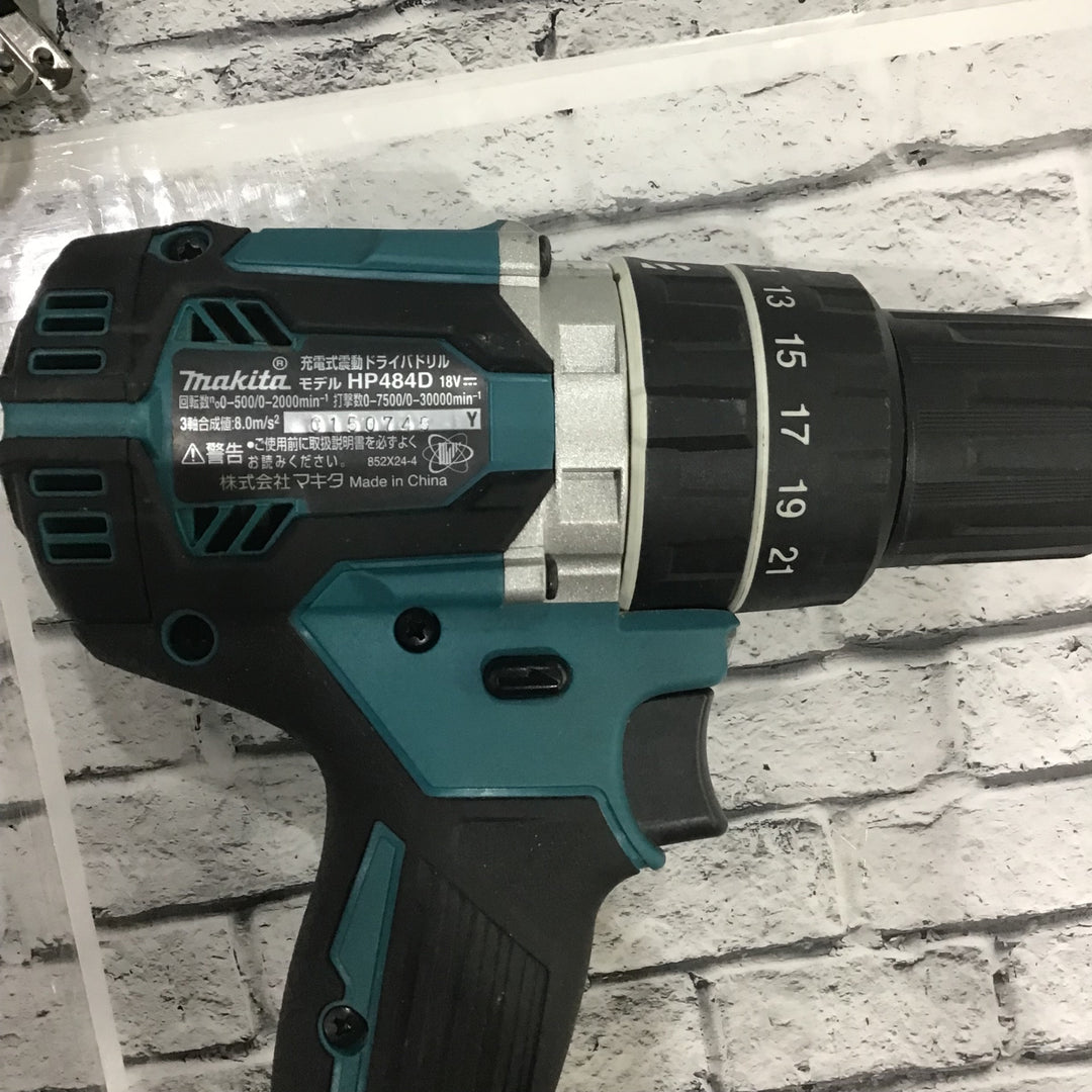 ★マキタ(makita) コードレス振動ドリルドライバー HP484DRGX【川口店】