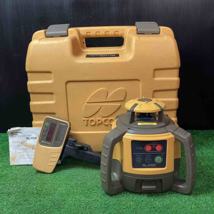 【中古品】★トプコン(TOPCON) ローテーティングレーザー RL-H5ADB(乾電池仕様)本体のみ　/スタンダード受光器LS-80X付【岩槻店】