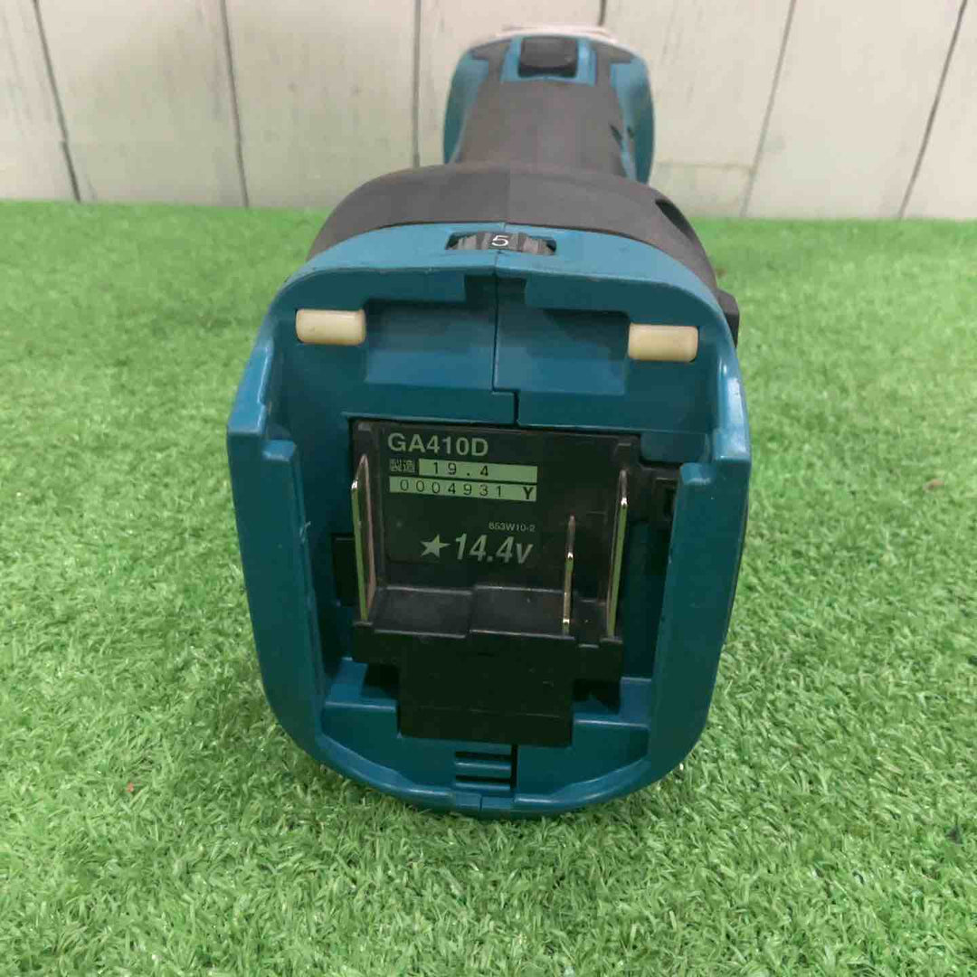 ★マキタ(makita) 100mmコードレスディスクグラインダ GA410DRG【川口店】