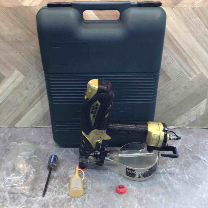 【中古品】★ハイコーキ(HIKOKI ※旧:日立工機) 高圧エアネジ打ち機 WF4H2【八潮店】