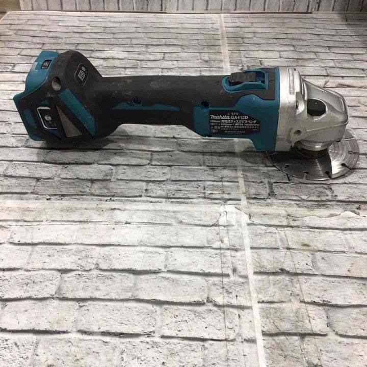 ★マキタ(makita) 100mmコードレスディスクグラインダ GA412DZ【川口店】