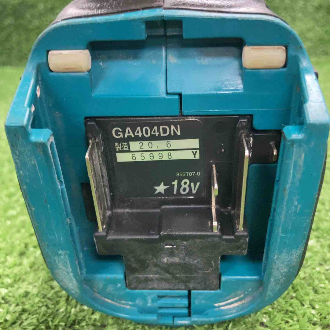 ☆マキタ(makita) 100mmコードレスディスクグラインダ GA404DZN (GA404DN)【川崎店】