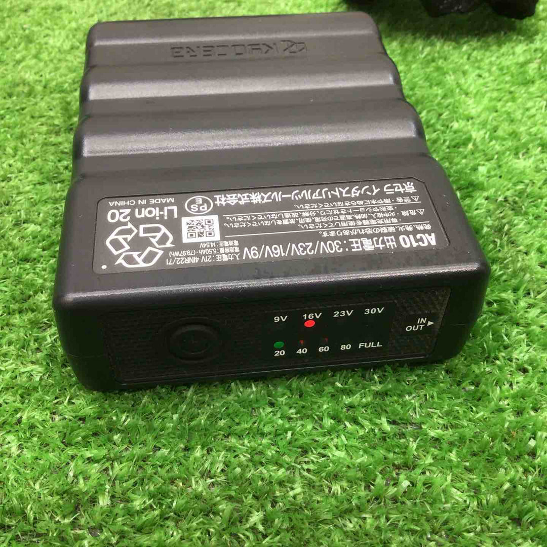 バートル/BURTLE　空調服用30Vバッテリー+ファンユニットセット　AC10-30V　ブラック【富山店】●レコン