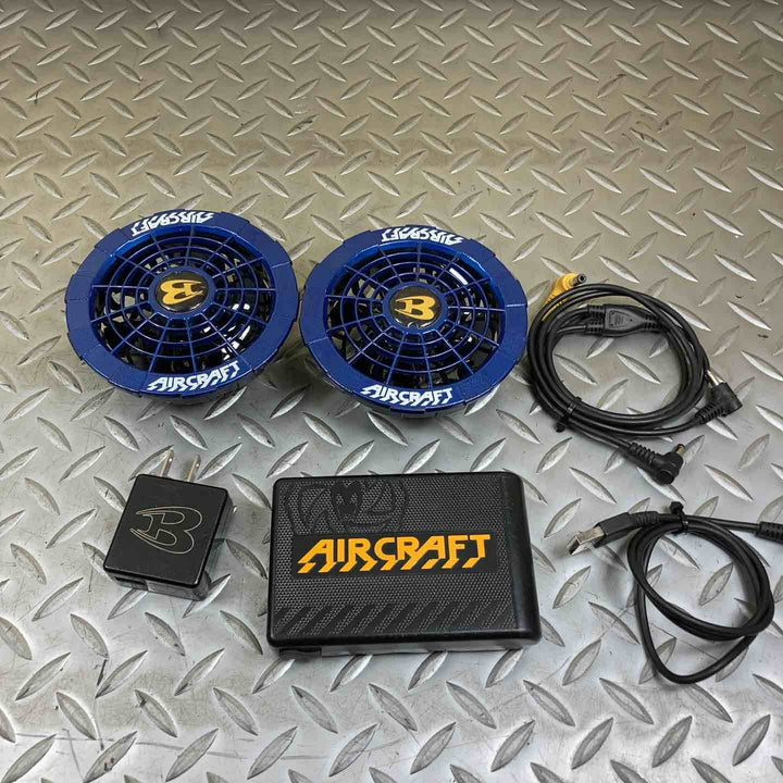 空調服　バートル ファンセット ＋12v AC230バッテリー　エアークラフト【川崎店】