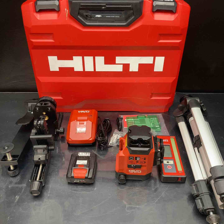 ◇ヒルティ(HILTI) グリーン コードレスレーザー墨出し器 フルライン PM30-MG【川越店】