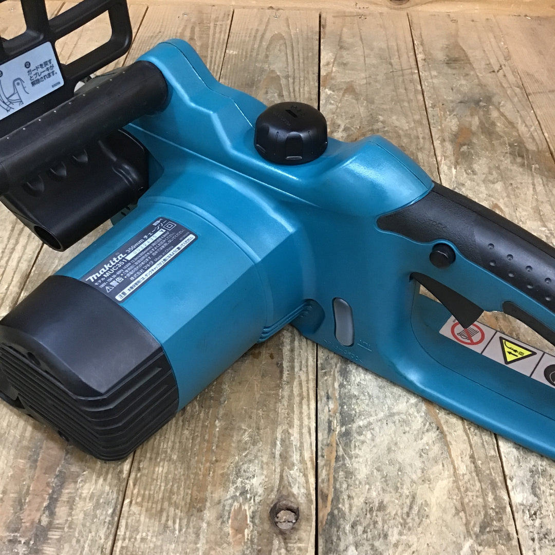 〇マキタ(makita) 電気チェーンソー 350mm MUC351【所沢店】