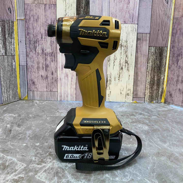 ☆マキタ(makita) コードレスインパクトドライバー TD173DGXPY LTX20周年限定色 プレミアムイエロー【八潮店】