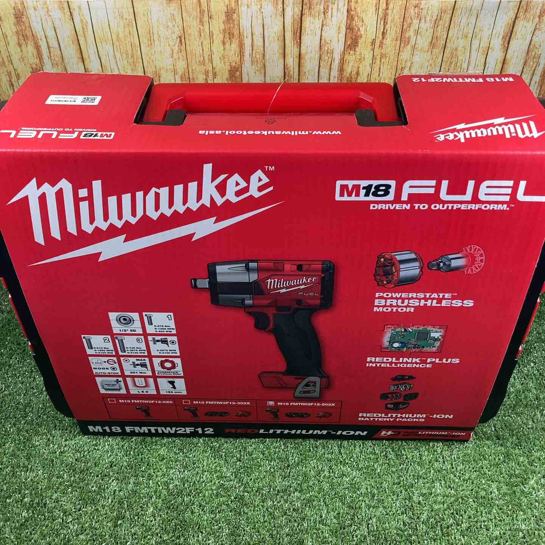 ミルウォーキー/milwaukee 12.7mm インパクトレンチ M18 FMTIW2F12-502X JP【川崎店】