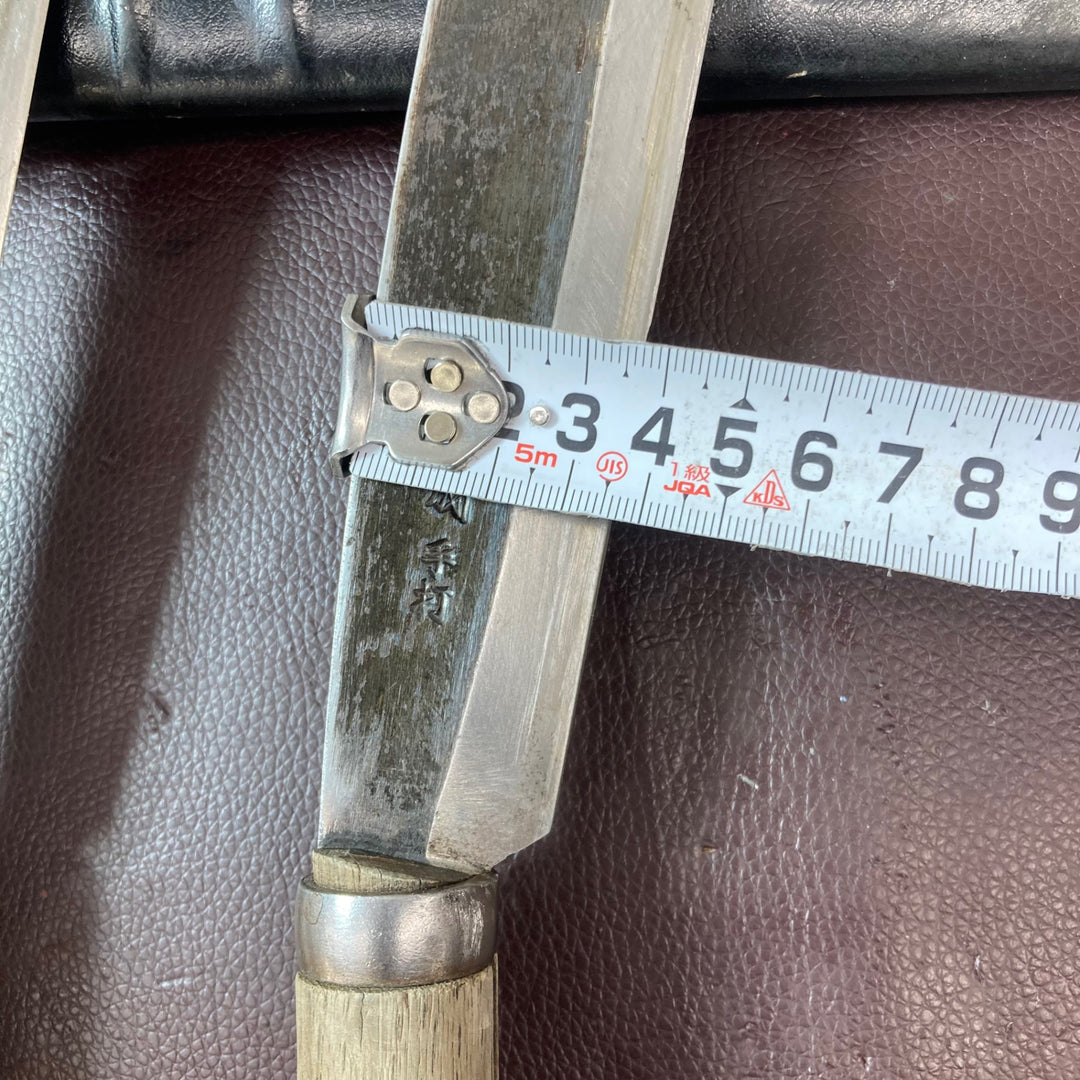 【中古品】 沼田 手打 鉈(ナタ) 2本まとめ 鑿 鉋 サバイバル 【東大和店】