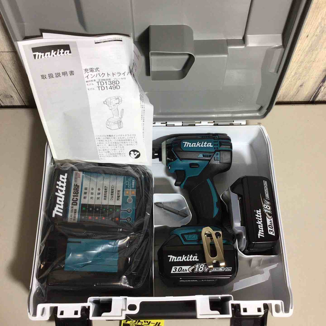 ★マキタ(makita) コードレスインパクトドライバー TD149DRFX【戸田店】