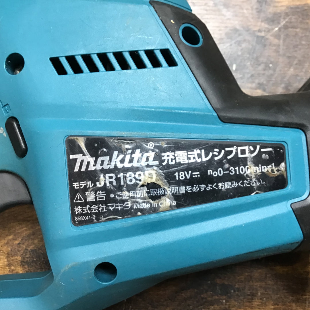 ★マキタ(makita) コードレスレシプロソー JR189DRGX【戸田店】